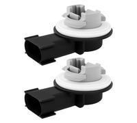 YINETTECH 2Pcs 3Pin Tail Lamp Lights Bulb Socket 68226719AA Compatible with Dodge Ram 1500 2009-2020