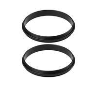YINETTECH 2pcs 49mm to 49mm Male to Male Macro Reverse Coupling Ring for Lens Stacking and Close Up Photography