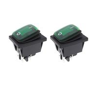 YINETTECH 2Pcs 4Pin Countertop Electric Fryer ON & OFF Switch KCD4 16A/250V Compatible with Adexa 28.5x38.5mm/32x40.5mm