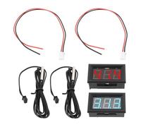 YINETTECH 2Pcs -50~110 °C DC 5-12V Digital Display Thermometer Suitable for Temperature Measurement of Fish Tanks Refrigerators and Water