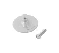 YINETTECH 2pcs Aluminum Alloy Anode Plate Kit 76214Q5 97-76214Q5 Compatible with Mercury 35hp-300hp Outboards Force 90hp 100hp Outboards