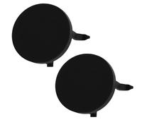 YINETTECH 2pcs Car Front Door Handle Inside Cap Replacement Part R237W10 Compatible with Ford Fiesta MK7 2012-2017 Fastener Clip Repair Part