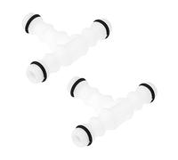 YINETTECH 2PCS Car Windshield Washer Hose Connector 8D0955873 Compatible with Audi A3 A4 A6 Avant Compatible with Skoda Octavia