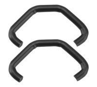 YINETTECH 2pcs Car Wiper Arm Tension Spring Hooks 38mm 3.5mm Wire Diameter Windshield Rocker Spring Hooks Car Wipers Matching Hooks Black