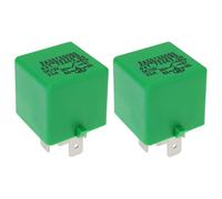 YINETTECH 2Pcs Cooling Radiator Fan Relay Compatible with Citroen Compatible with Peugeot 206 207 306 307 406 407 807, 6547TX 9620725080