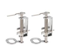 YINETTECH 2pcs Embroidery Free Motion Foots 4021L Compatible with Janome Domestic Sewing Machines