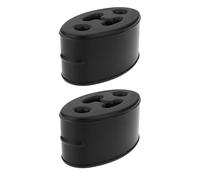 YINETTECH 2Pcs Exhaust Silencer Rubber AV61-5A262-BA AV61-5A262B Compatible with Volvo C30 2006-2013 84x49x40mm