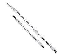 YINETTECH 2pcs Flexible Drill Bit Extension Shaft Holder Hex Hoses 200mm and 300mm Extension Screwdriver Drill Bit Shaft Holder 360 Degree 1/4 to 1/4inch