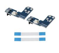 YINETTECH 2PCS Game Console Power Switch Board Compatible with Sony PS2 Slim SCPH 7000 Series with Ribbon Flex Cable Gaming Console Power Control Board