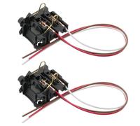 YINETTECH 2PCS H7 Low Beam Headlamp Bulb Wiring Adapter Socket Compatible with Ford Focus 2 MK2 Compatible with Focus 3 MK3 with 20cm Length Cable Black