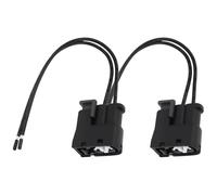 YINETTECH 2pcs Ignition Coil 2 Pin Female Connector Pigtail 15 cm Replace OEM 0K30E1810X Compatible with Kia Rio 2001-2005