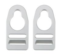 YINETTECH 2pcs Kayak Seats Clips Strap Aluminum Buckle Clip Compatible with Lifetime Compatible with Emotion Style Button Type Seat Straps for 22-24mm Strap