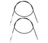 YINETTECH 2PCS Lawn Mower Drive Clutch Cable 54510-VB5-800 Mower Clutch Cable 132cm for Home Gardening Compatible with Honda HR194 HR214 HR216 HRA216
