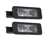 YINETTECH 2Pcs License Lamp 6340G3 Rear Number Plate Lamp Light Compatible with Peugeot 208 2008 308 3008 508 5008