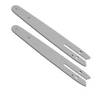 YINETTECH 2PCS Manganese Steel Electric Chainsaw Guide Plate Guide Bar for 6 Inch Mini Handload Chainsaw Woodworking Trimming Garden Chain Saw