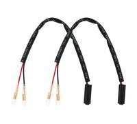 YINETTECH 2pcs Motorcycle Front LED Indicator Adapter Cable Compatible with Honda CBR650F 2014-2025