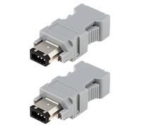 YINETTECH 2x 6-Pin Encoder Plug Connector JZSP-CMP9-1-E SM-6P Compatible with Panasonic Compatible with Yaskawa