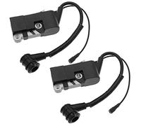 YINETTECH 2x Ignition Coil Module Compatible with 4500 5200 5800 45cc 52cc 58cc Chainsaw, Chainsaw Engine Replacement Accessories