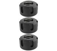 YINETTECH 3X ER25UM Collet Clamping Nuts 40 Brand Fasteners Prcatica Metal Collet Nut for Milling Engraving Machine Chuck Holder Lathe