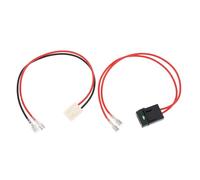 YINETTECH 4-Pin 2-Wire Motorcycle Battery Wiring Harness Compatible with Razor Dirt Quad Dune Buggy MX350 MX400 30cm