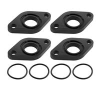 YINETTECH 4 Sets Carburetor Intake Manifold Gasket Fit 50cc Scooter Intake Manifold Bakelite Pad Compatible with ATU Compatible with Boatian Compatible with GY650 60x17x6mm