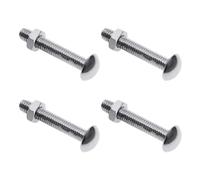 YINETTECH 4pcs Basin Stay Stopper Home Washbasin Stopper Bathroom Basin Limiter M6 Threaded Brass Chrome Plated Limiter Kitchen Sink Replacement Part