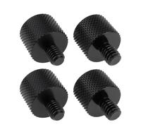 YINETTECH 4pcs Camera 1/4" to M6 Tripod Inch Adapte Male Female Screw for Attaching Camera and Tripod