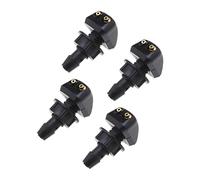 YINETTECH 4pcs Car Front Windshield Wiper Washer Nozzles Windscreen Washer Wiper Spray Jet Universal Car Front Window Washer Nozzles