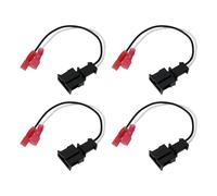 YINETTECH 4pcs Car Speaker Lead Connectors Adaptor 7157-005-1 Compatible with VW Golf Compatible with Passat Lupo Fox HT