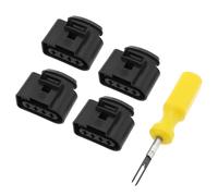 YINETTECH 4pcs Ignition Coil Connector Repair Kit with Tool 4B0973724 Compatible with Audi