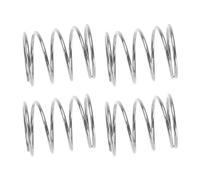 YINETTECH 4Pcs Joystick Springs Replacement Compatible with Sanwa JLF Joysticks Stainless Steel Game Console Joystick Springs Silver