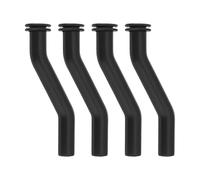 YINETTECH 4pcs Rubber Vacuum Hose Replacement Part 596163 593998 797408 Compatible with Briggs & Stratton Mower Tractors and Small Gasoline