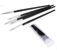 YINETTECH 5 Silicone Rubber Pottery Clay Shaper Sculpting Fimo Polymer Modelling Tool