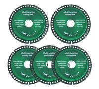 YINETTECH 5pcs 100mm Diamond Cutting Disc for Angle Grinder 20mm Hole Wood Metal Cutting 4 inch Diamond Crystal Grinder Cuts Cutting Discs for Smooth Cutting