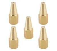 YINETTECH 5pcs Acetylene Welding Spray Gun Nozzle H01-2 3# 0.7mm Suitable for Pipeline Jewelry Welding Heating