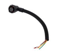 YINETTECH 7-Pin Round DIN Rear Light Connector Cable Plug Compatible with Renault Master Mascott Truck Tail Lamps