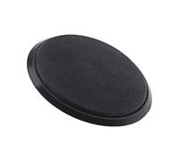 YINETTECH Auto Rear Wiper Plug Wiper Delete Kit Dummy Plate Black Decorative Screw Hole Cover Block Off Plug Cap Stopper 37mm Dia For Rear Tailgate Wiper Windscreen Arm Antenna