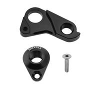 YINETTECH Bike Tail Hook Rear Derailleur Hanger Rear Wheel Mechanical Shift Hook Aluminum Alloy Compatible with Fuji Compatible with Vitus Black