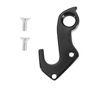 YINETTECH Bike Tail Hook Rear Derailleur Hanger Rear Wheel Mechanical Shift Hook Aluminum Alloy with 2 Screws Compatible with Focus, Black