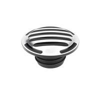 YINETTECH Chrome CNC Gas Cap Right Thread Compatible with Har-ley Dyna Sportster Touring