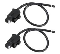 YINETTECH Faisceau de Connecteurs électriques Automobiles 2x 1 Broche 6189-0413 Compatible avec Toyota 1996-2023 Démarreur