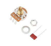 YINETTECH Guitar Volume Tone Split Shaft Potentiometer Kit 250K Compatible with Fender Stratocaster
