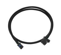 YINETTECH POF MOST 6WA 6WB Retrofit Optical Cable Male to Female Connector Wire Stift Compatible with BMW F20 F30, 100cm MOST Fibre Optic Loop Cable