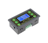YINETTECH PWM Motor Speed Controller ZK-PP2K PWM Pulse Frequency Generator DC 3.3~30V 12V 24V LCD Pulse Frequency Cycle Module for Signal Generator