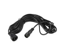 YINETTECH Solar Lamp Extension Cable 5M Weatherproof Outdoor Light Cord Dual-Pin Connector for Solar Panel and Lamps Indoor Outdoor Use