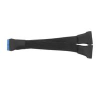 YINETTECH USB 3.0 Header Splitter Extension Cable 19/20 Pin 1 to 2 Y Shape Splitter Internal Adapter Internal hub Splitter for Motherboard DIY 15cm