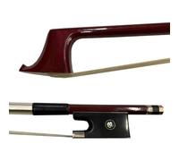 yinfeel 1pcs of 4/4 carbon fiber violin bow,blue,pink,green,white,coffee coulour white horse hair for adult (red)