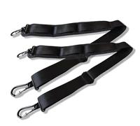 yinfente 1set (2pcs) Replacement Shoulder Strap Padded Universal Adjustable Bag Strap with Metal Swivel Hooks and Non-Slip Pad for Laptop Violin Cello Guitar Case Diaper Camera Travel Bag (97cm)