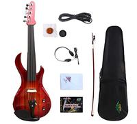 Yinfente 5string Violin 4/4 electric Violin Guitar Shape Professional Solid wood violin with ebony fittings