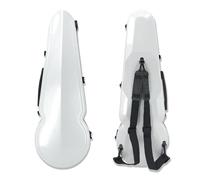 yinfente Carbon Fiber Viola Case for 15inch to 16.5inch with Adjustable Backstrap &Handle&Buckle Soft interior and Hard Case for Beginner and Musicians